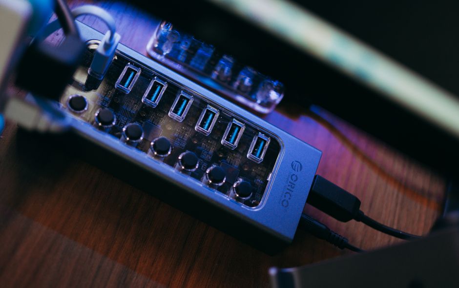 Multi-port USB hub, tehnološka povezanost